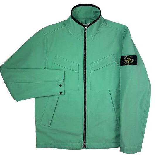 CHAQUETA LIGHT SOFT SHELL - TECNOLOGÍA DE TEÑIDO ELECTRÓNICO STONE ISLAND - talla S