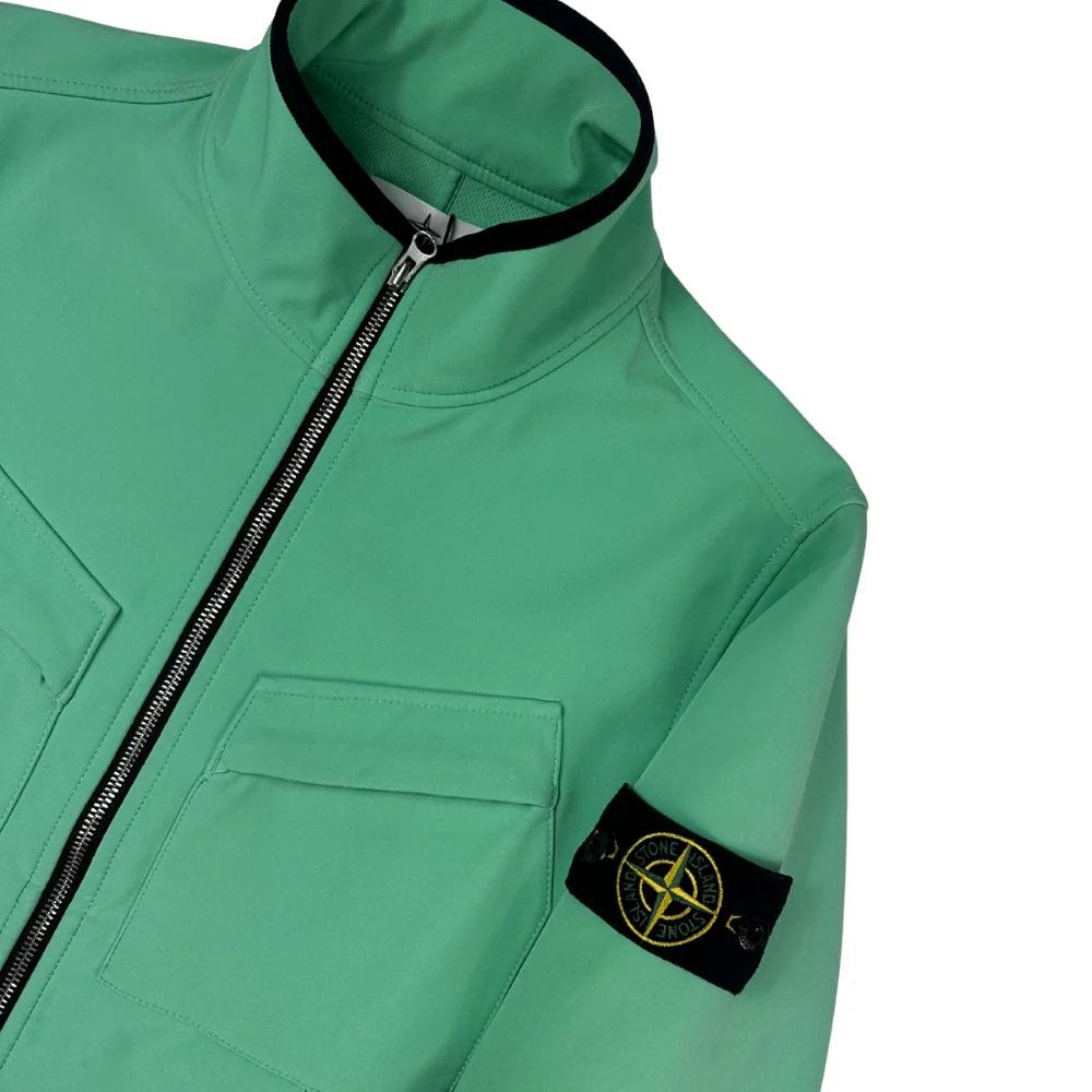 CHAQUETA LIGHT SOFT SHELL - TECNOLOGÍA DE TEÑIDO ELECTRÓNICO STONE ISLAND - talla S