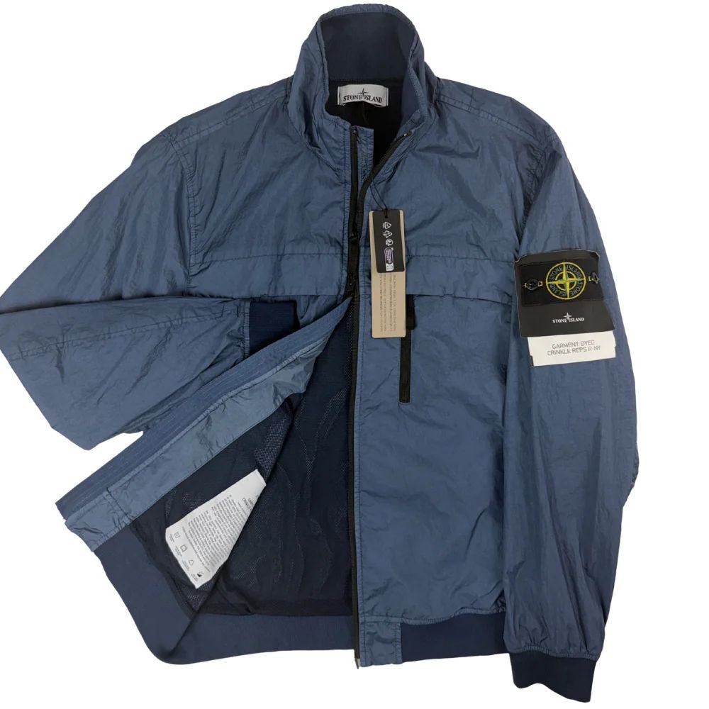 CHAQUETA GARMENT DYED CRINKLE REPS R-NY STONE ISLAND - talla M