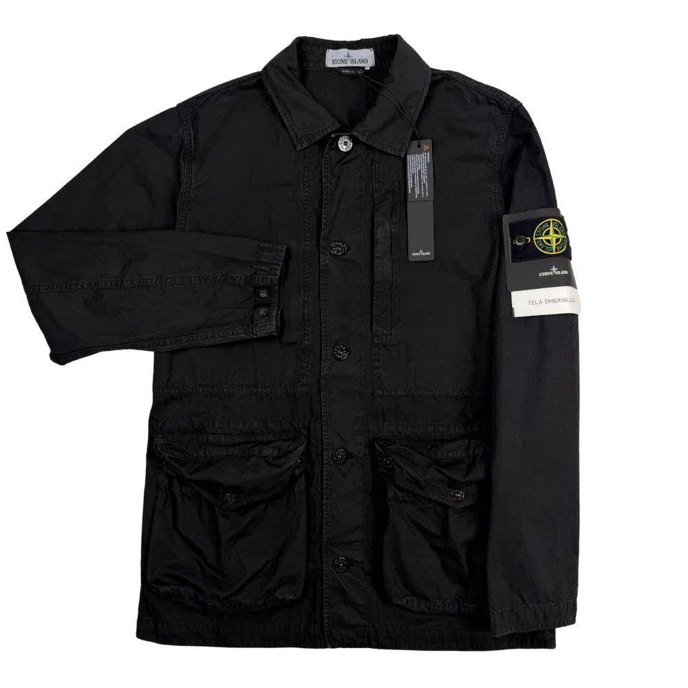 CHAQUETA TELA SMERIGLIATA STONE ISLAND - talla M