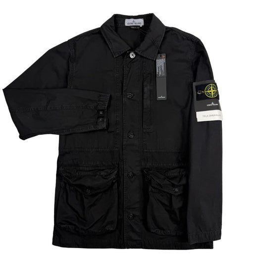 CHAQUETA TELA SMERIGLIATA STONE ISLAND - talla M