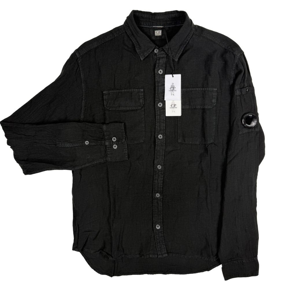 CAMISA DE LINO LONG SLEEVE C.P. COMPANY - talla XL