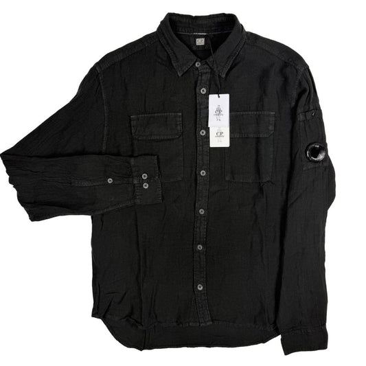 CAMISA DE LINO LONG SLEEVE C.P. COMPANY - talla XL