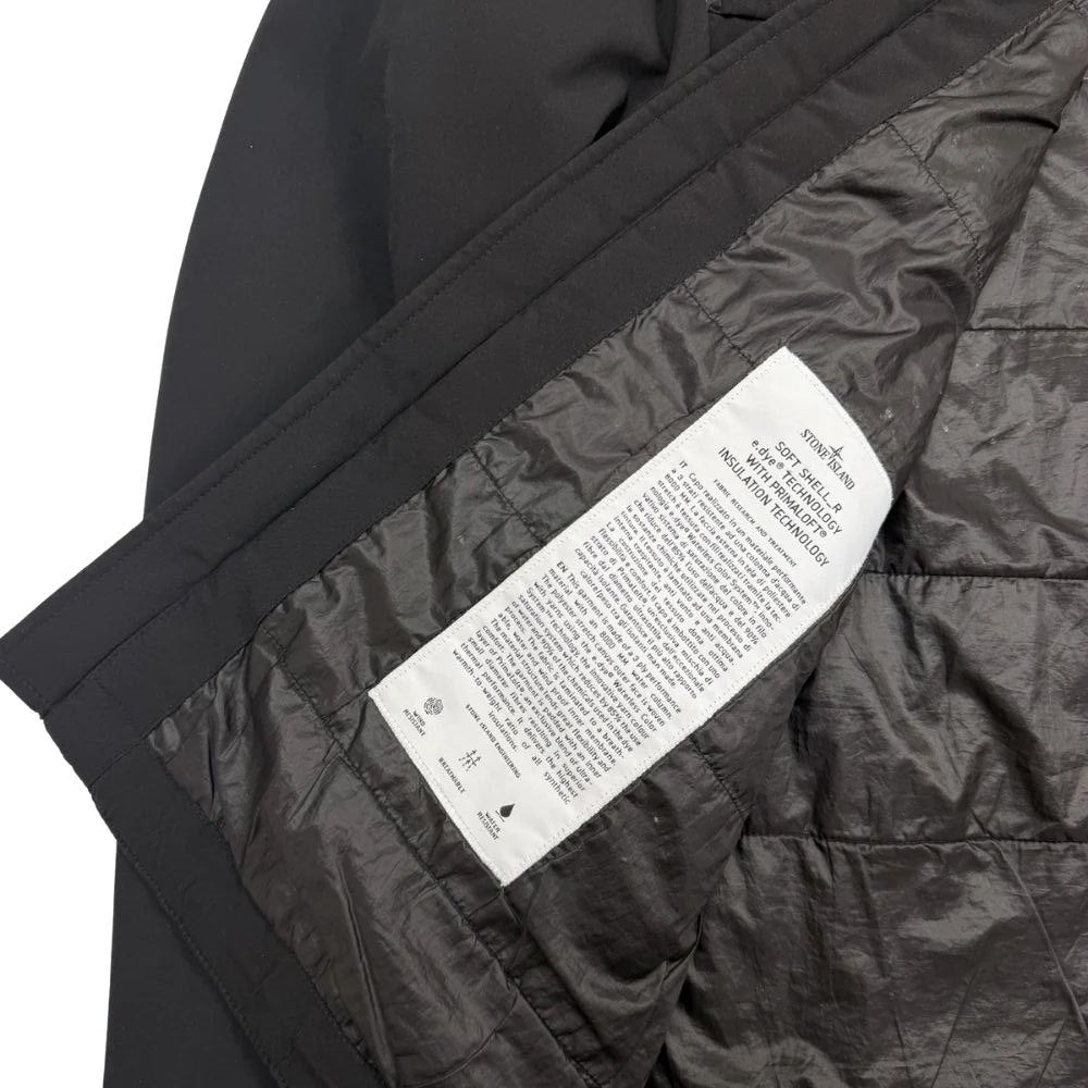 STONE ISLAND CHAQUETA SOFT SHELL WITH PRIMALOFT TECHNOLOGY INSULATION STONE ISLAND - talla L