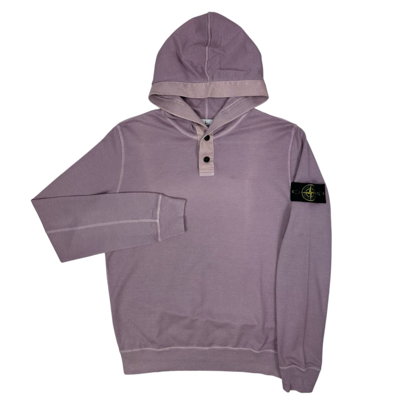STONE ISLAND SUDADERA CON CAPUCHA Y BOTONES STONE ISLAND - talla L